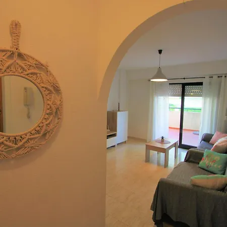 Apartamento Casaturis En Los Arenales Del Sol Ar102 Con Terraza Y Piscina Exterior photo