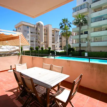 Apartamento Casaturis En Los Arenales Del Sol Ar102 Con Terraza Y Piscina Exterior photo