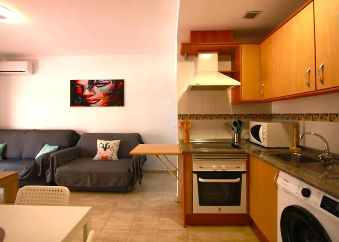 Apartamento Casaturis En Los Arenales Del Sol Ar102 Con Terraza Y Piscina